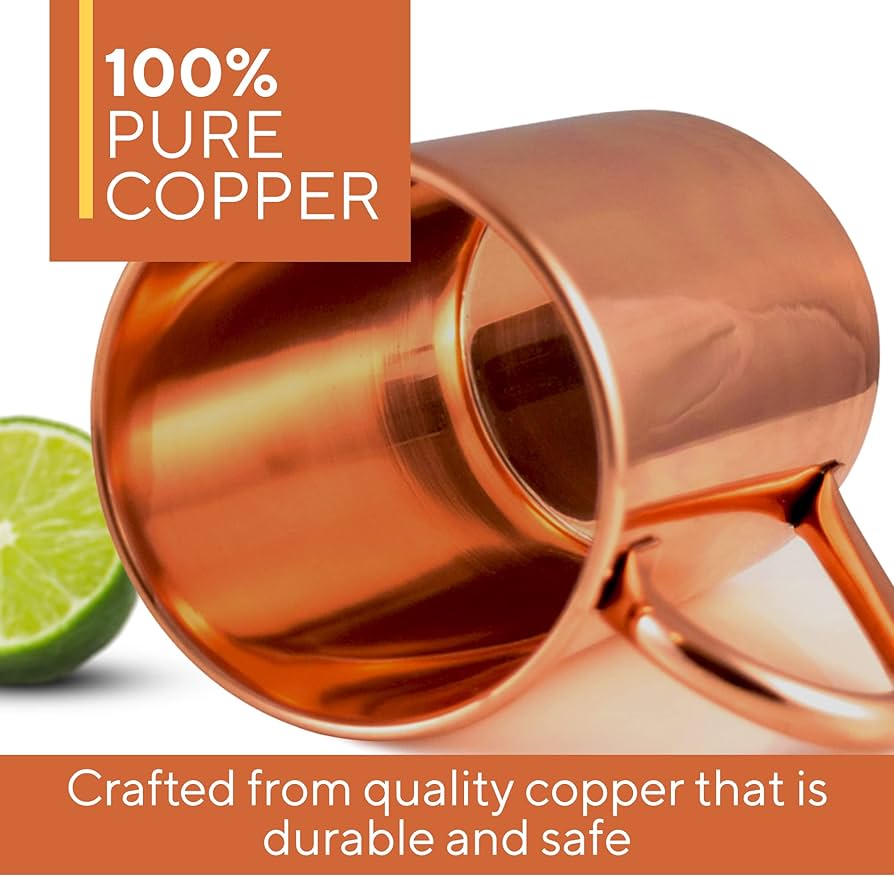 Amazon.com: Moscow Mule Copper Mug by Solid Copper